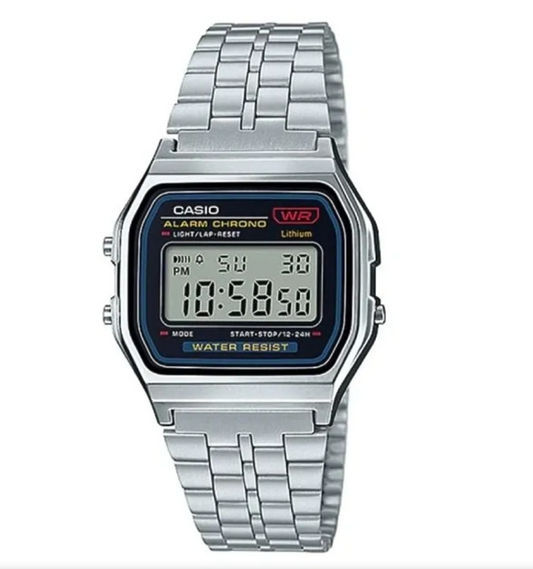 Casio Classic Digital Men’s Watch A159W-N1DF – Silver
